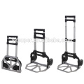 Heavy duty warehouse hand cart push truck made in china folding hand trolley